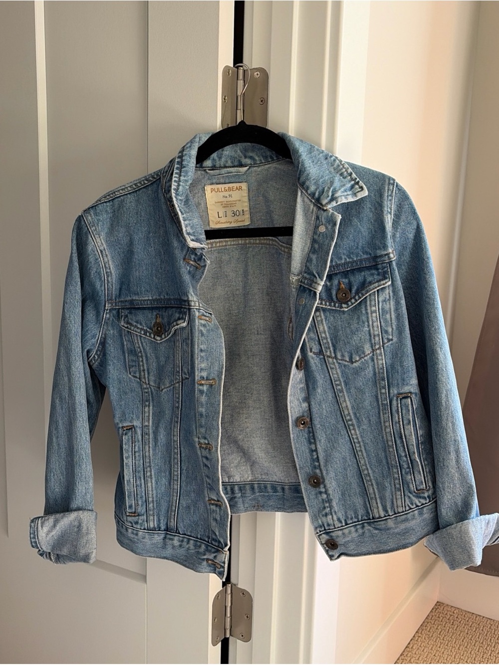Pull&Bear Light Blue Denim Jacket